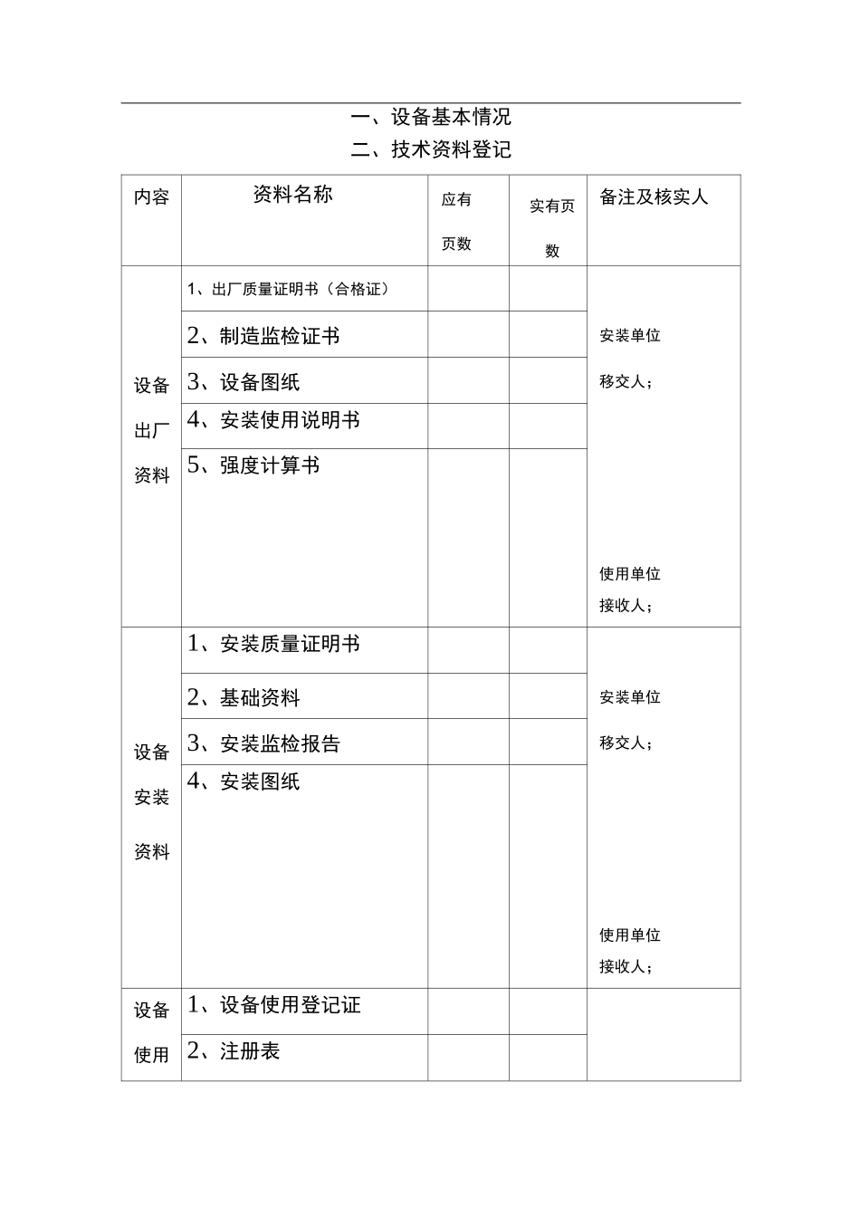 特种设备技术档案_第3页