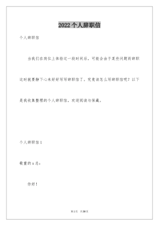 2024个人辞职信_10