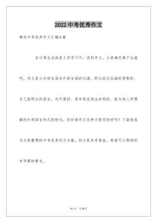 2024中考优秀作文_268