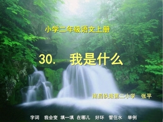 我是什么课件