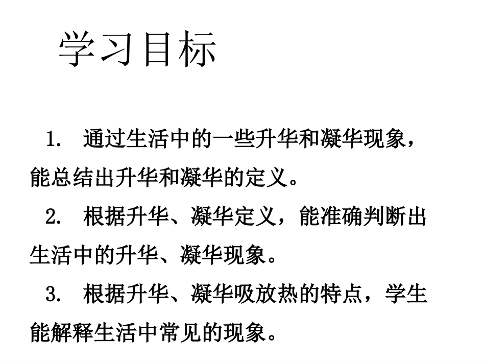 沪科版九年级物理全一册教学课件：124升华和凝华（共30张PPT）_第2页