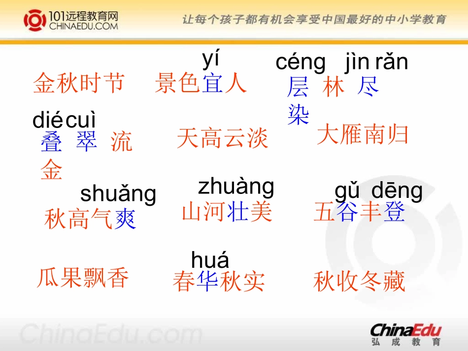 人教新课标版小学二上《识字一》课件2_第3页