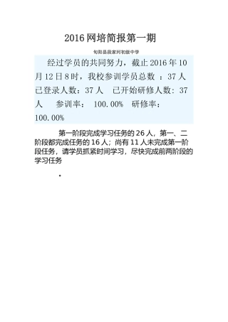 旬阳县段家河初级中学