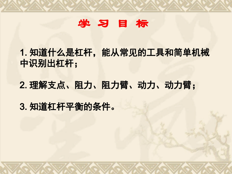 科学探究杠杆的平衡条件_第2页