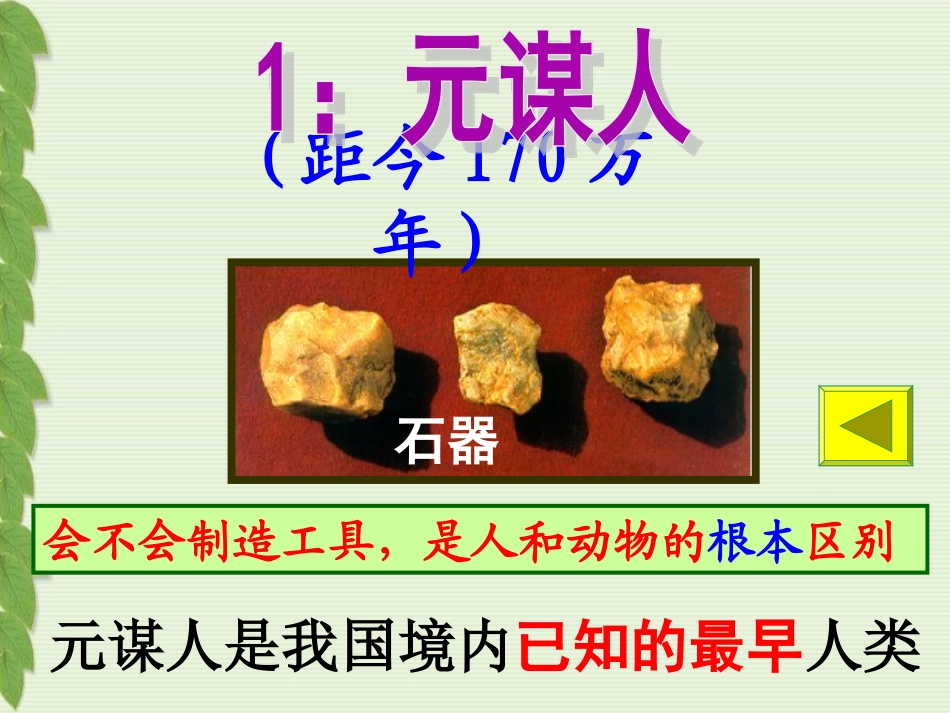 历史：第1课祖国境内的远古居民课件（人教版七上）_第3页