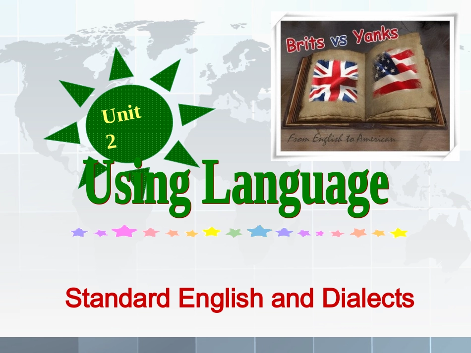 高一人教版新课标必修1Unit2readingusinglanguage课件(2)_第2页