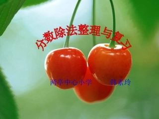 分数除法整理复习课件