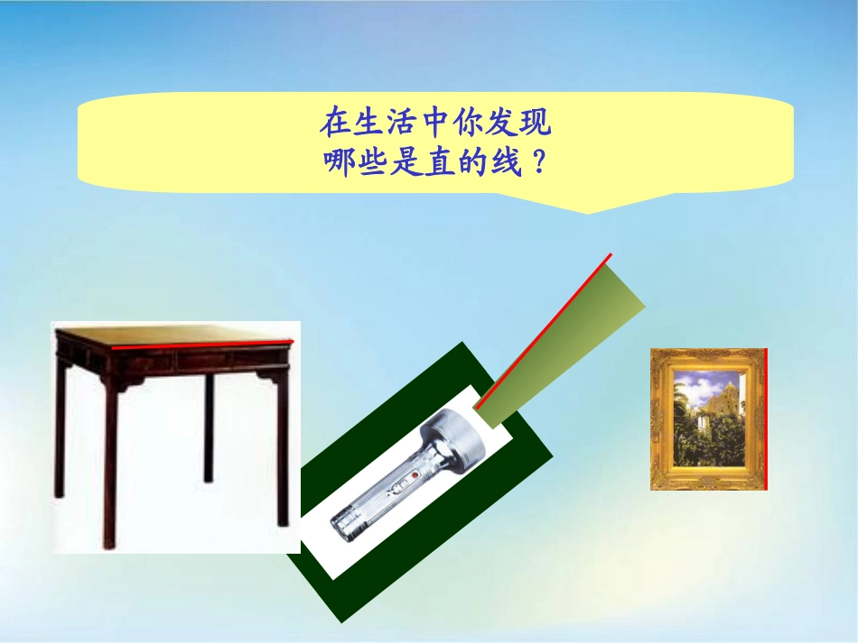 新人教版数学四年级上册线段、直线、射线和角_第2页