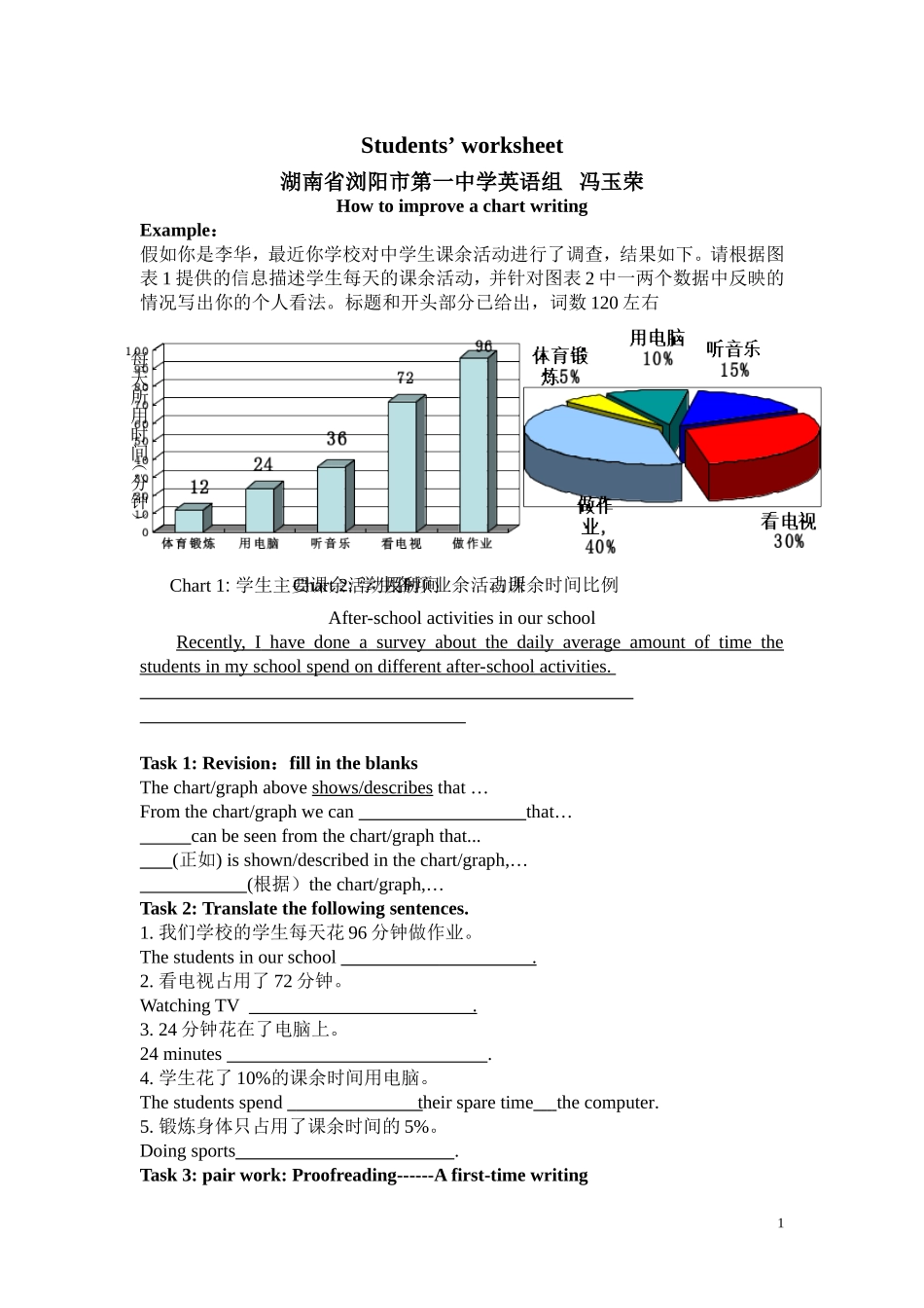 图表写作公开课（说明文稿）_第1页