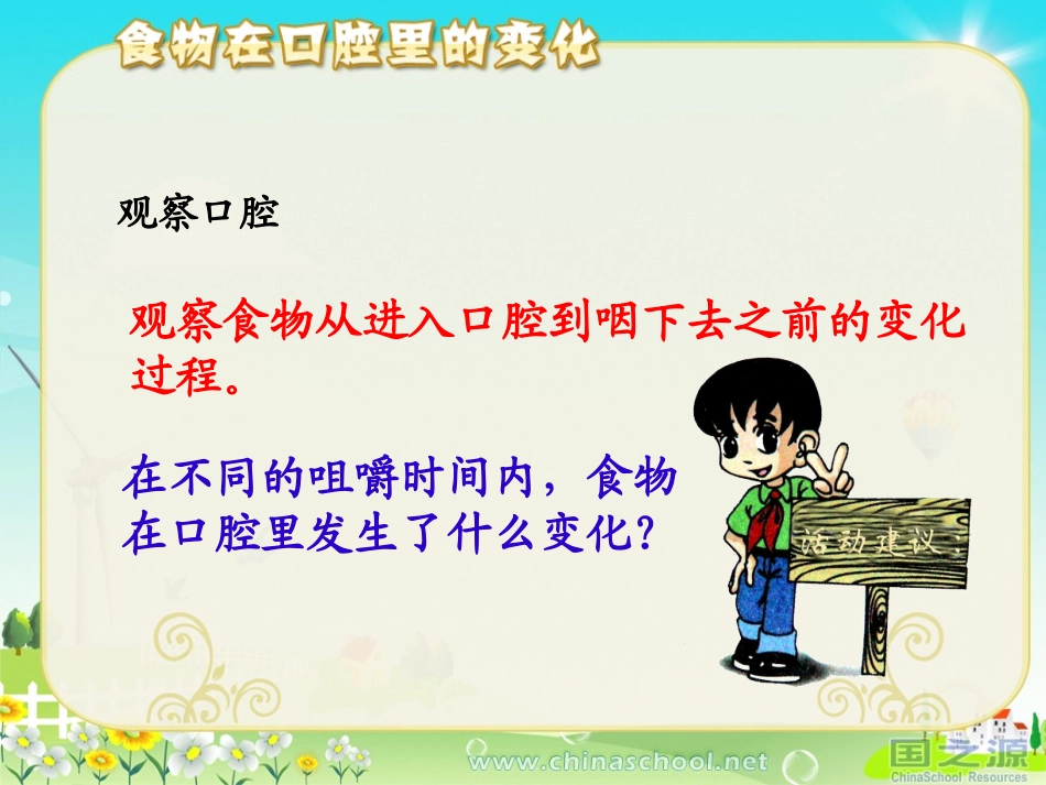科学《食物在口腔里的变化》PPT课件_第2页