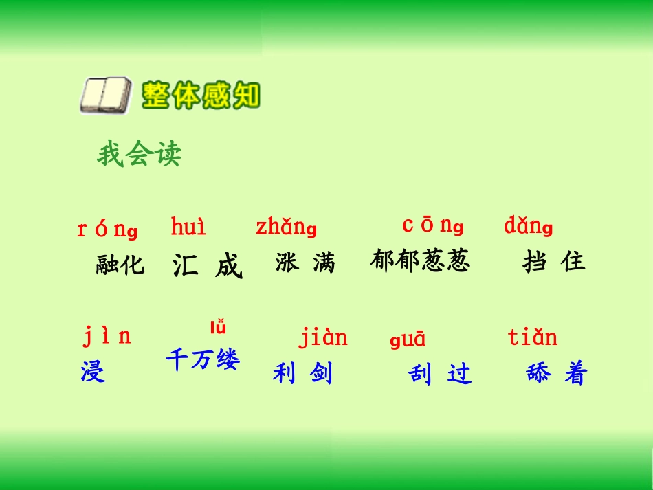 《美丽的小兴安岭》--生字词学习课件PPT (2)_第2页