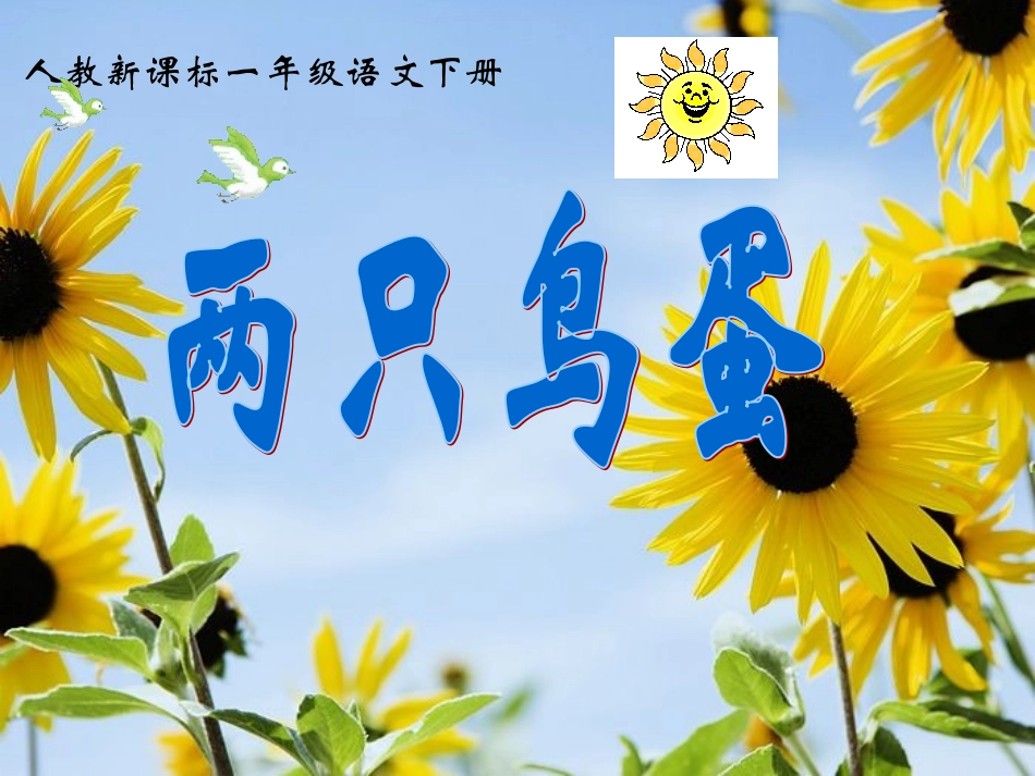 《两只鸟蛋》教学课件1_第1页