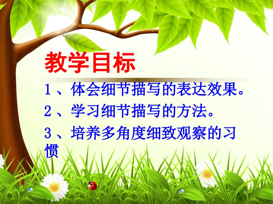 记叙文写作指导：细节描写[2]_第2页