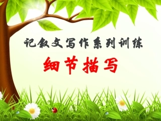 记叙文写作指导：细节描写[2]
