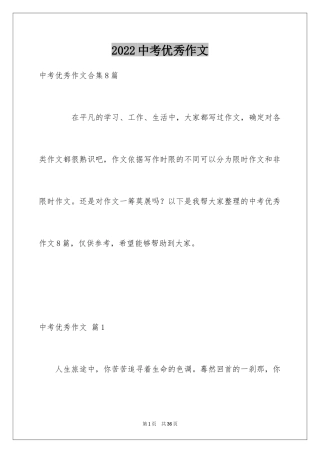 2024中考优秀作文_76