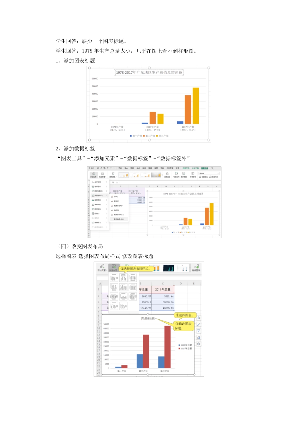 第11课数据图表化(教案)-八年级信息技术上册精品课堂(粤教版2019)_第3页