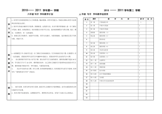 范建民六年级写字教学计划