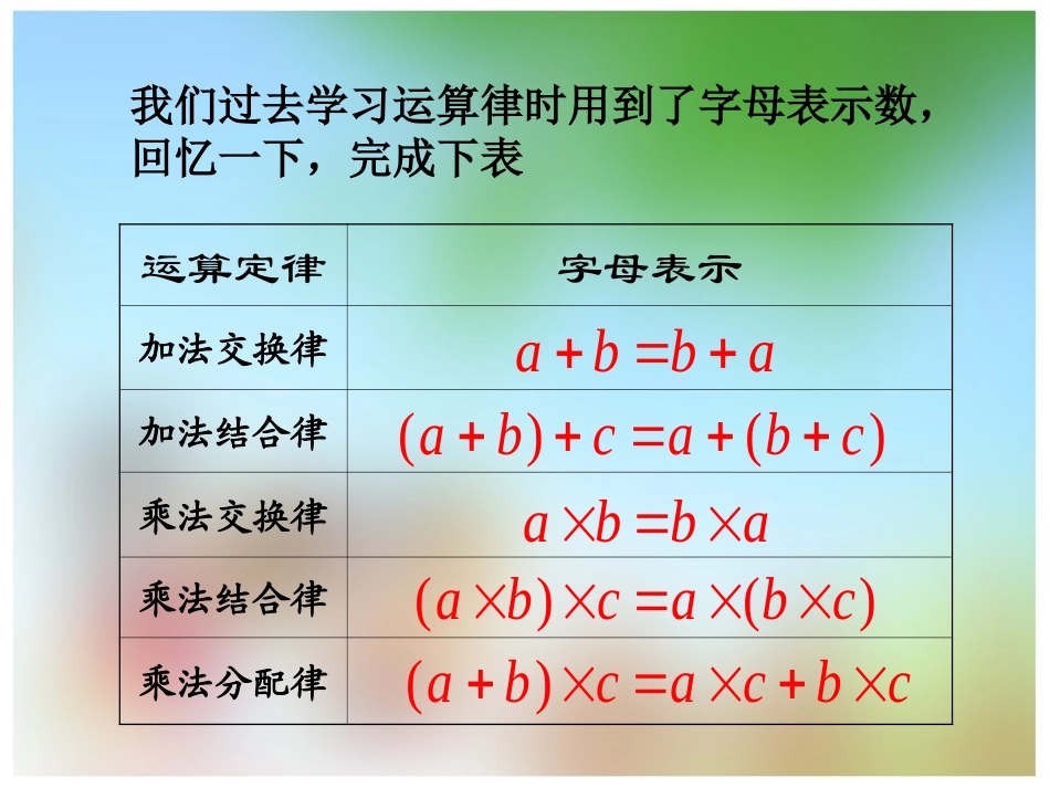 用字母表示数 (5)_第2页