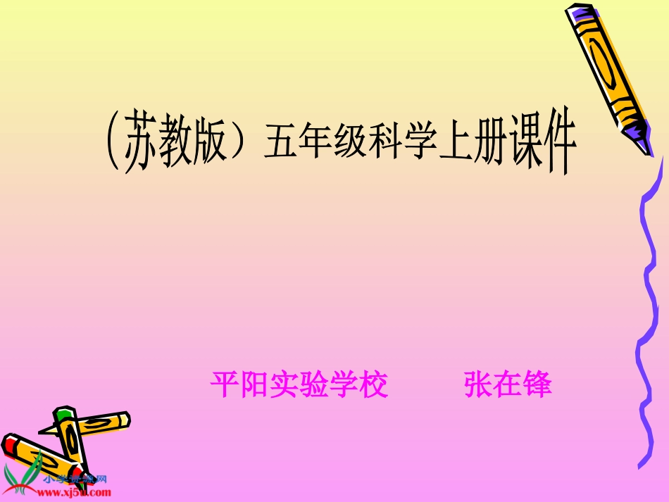 苏教版小学科学五年级上册《研究磁铁》PPT课件之三_第1页