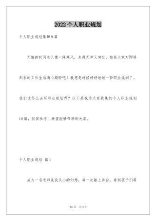 2024个人职业规划_222
