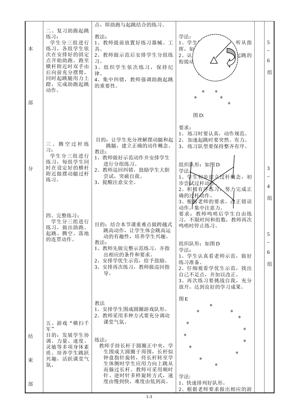 田径教案跨越式跳高_第3页