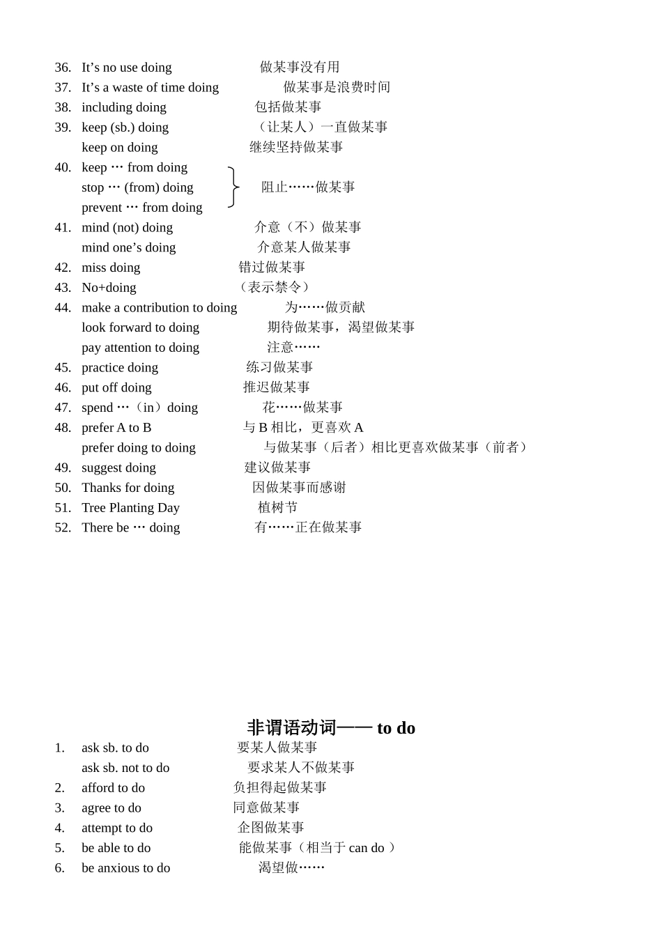 非谓语动词归纳_第2页