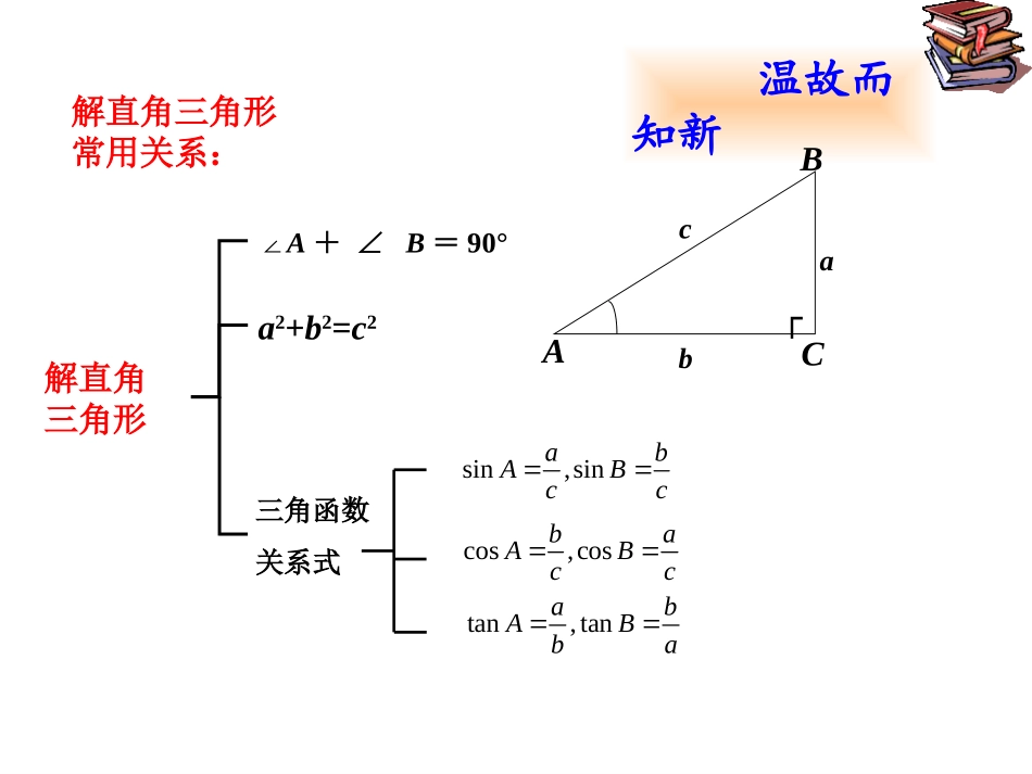 解直角三角形应用举例_第2页