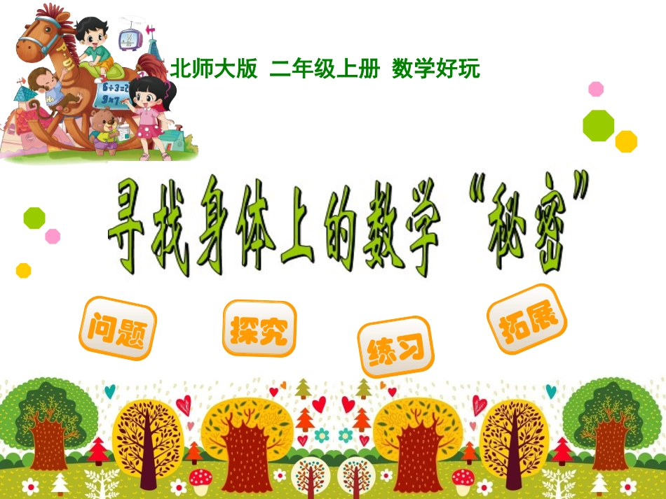 寻找身体上的数学“秘密”_第1页