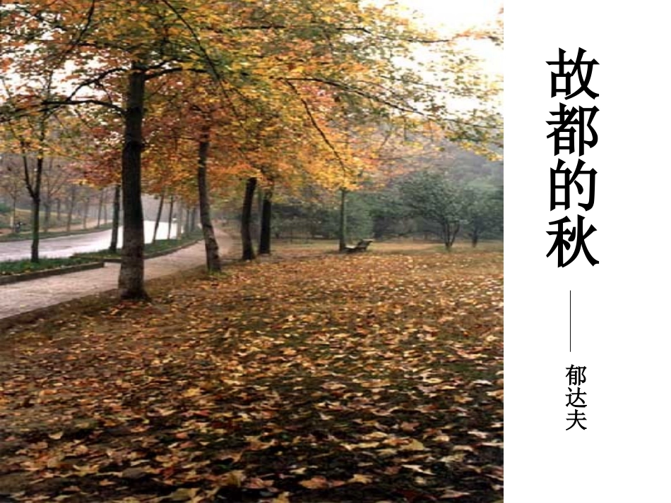 故都的秋课件_第2页