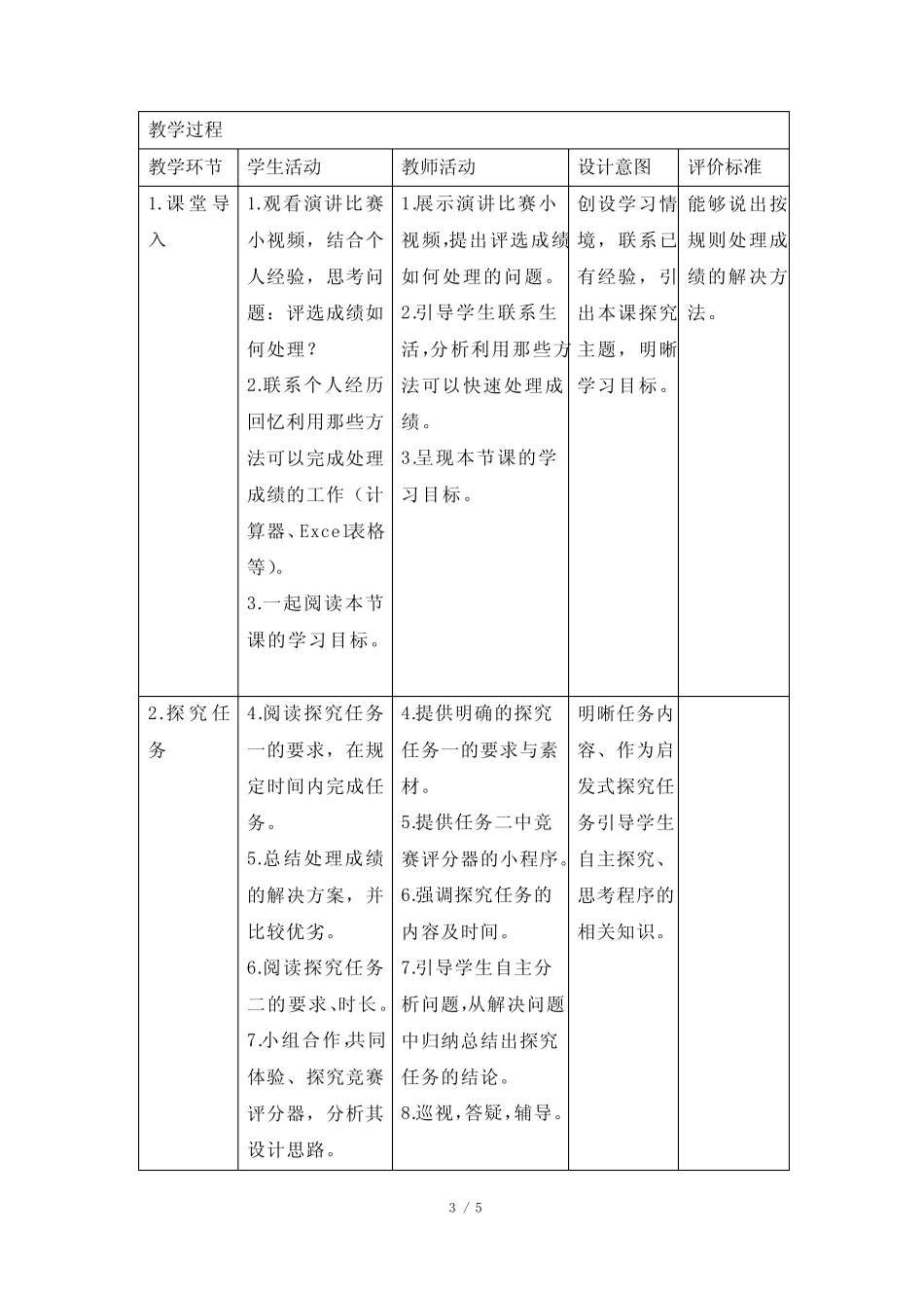 初中信息技术(人教版)八年级上册《计算机软件与程序设计》教学设计_百 ..._第3页