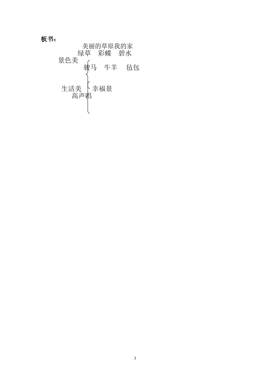 美丽的草原我的家_第3页