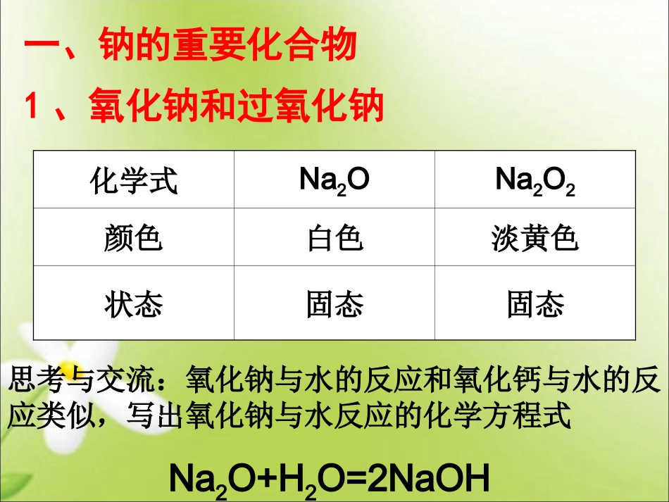 第二节几种重要的金属及其化合物_第2页