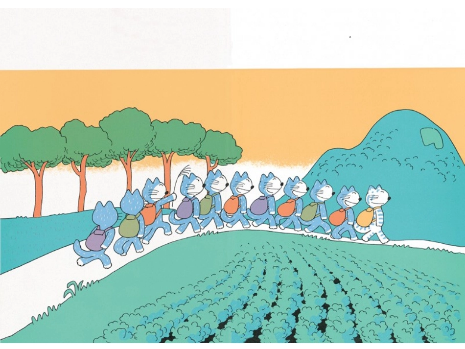 小班语言《11只猫做苦工》_第3页