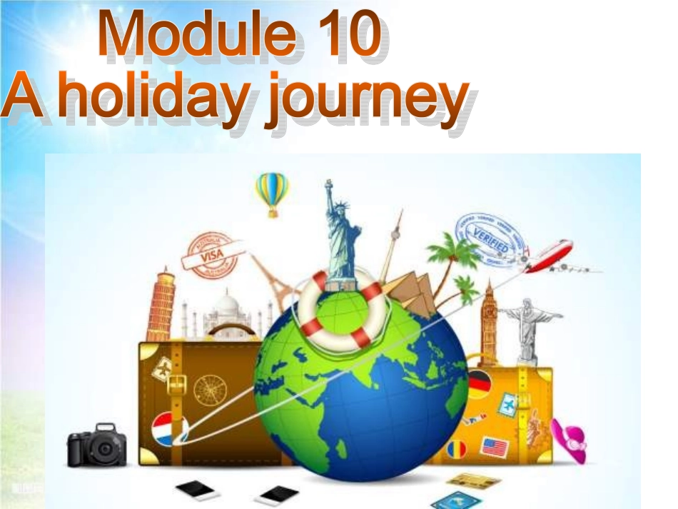 新版外研版7年级下册Module10Aholidayjourney—Unit2Thismorningwetookawalk_第2页