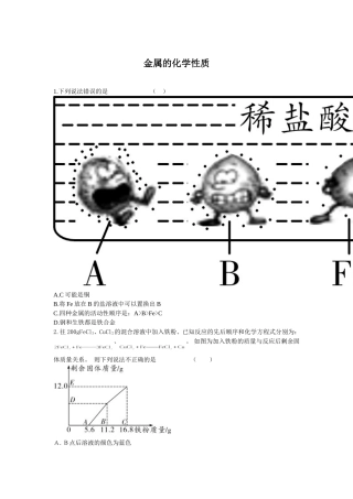 金属的化学性质