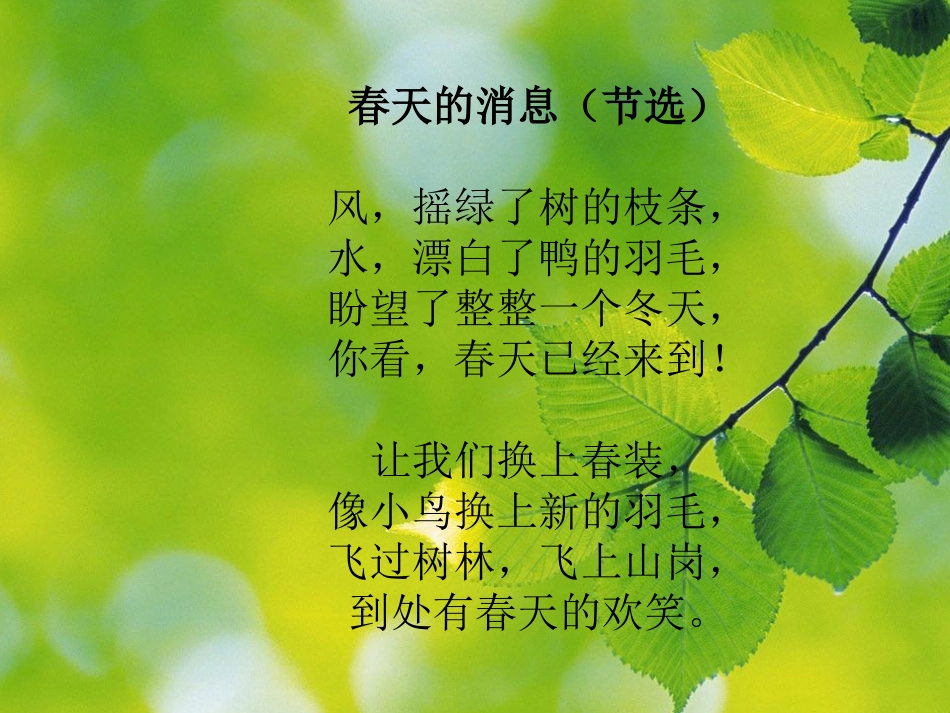 和我们一样享受春天月日_第1页