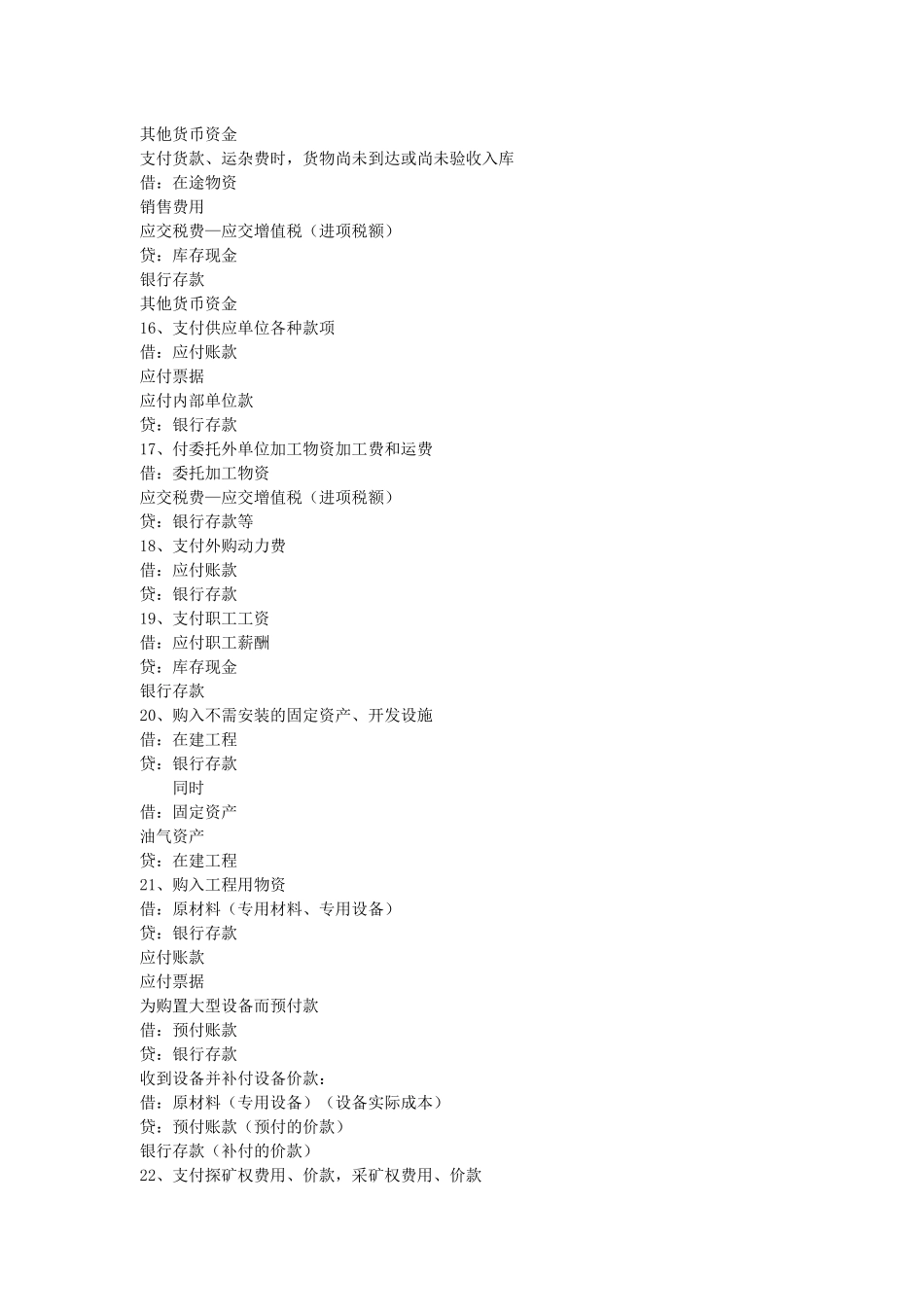 中级会计实务分录汇总_第3页