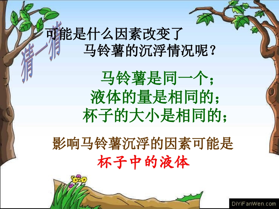 马铃薯在液体中的沉浮_第3页