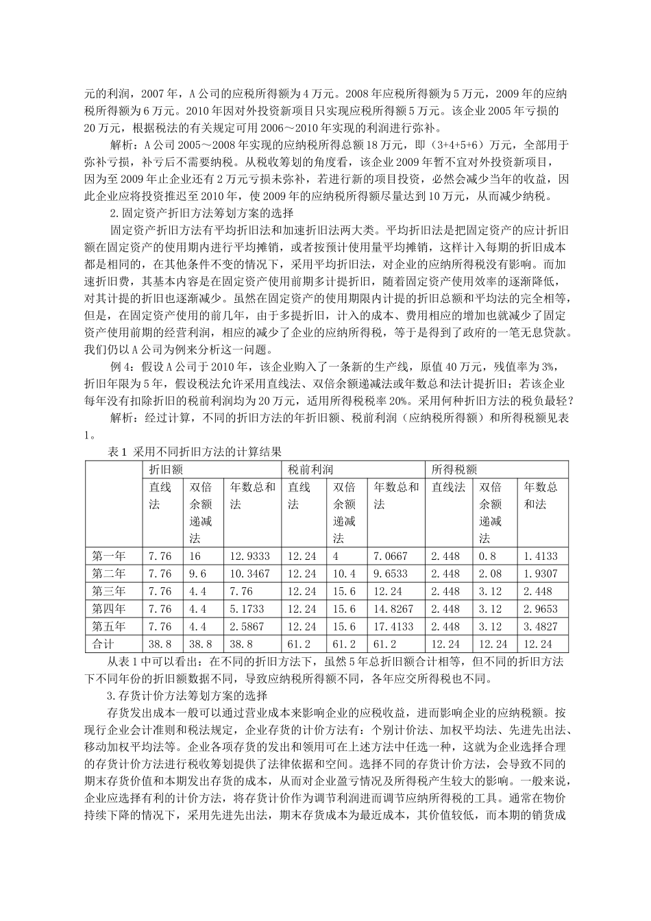 中小企业税收筹划问题探讨_第2页