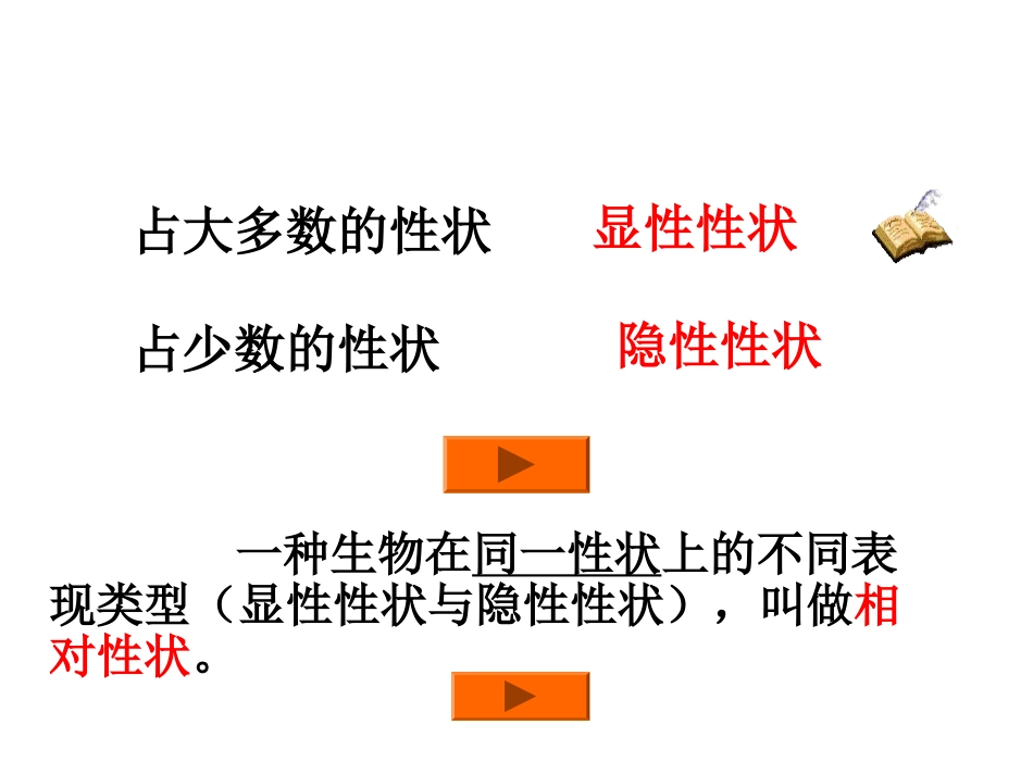 八年级生物基因的显性和隐性_第3页