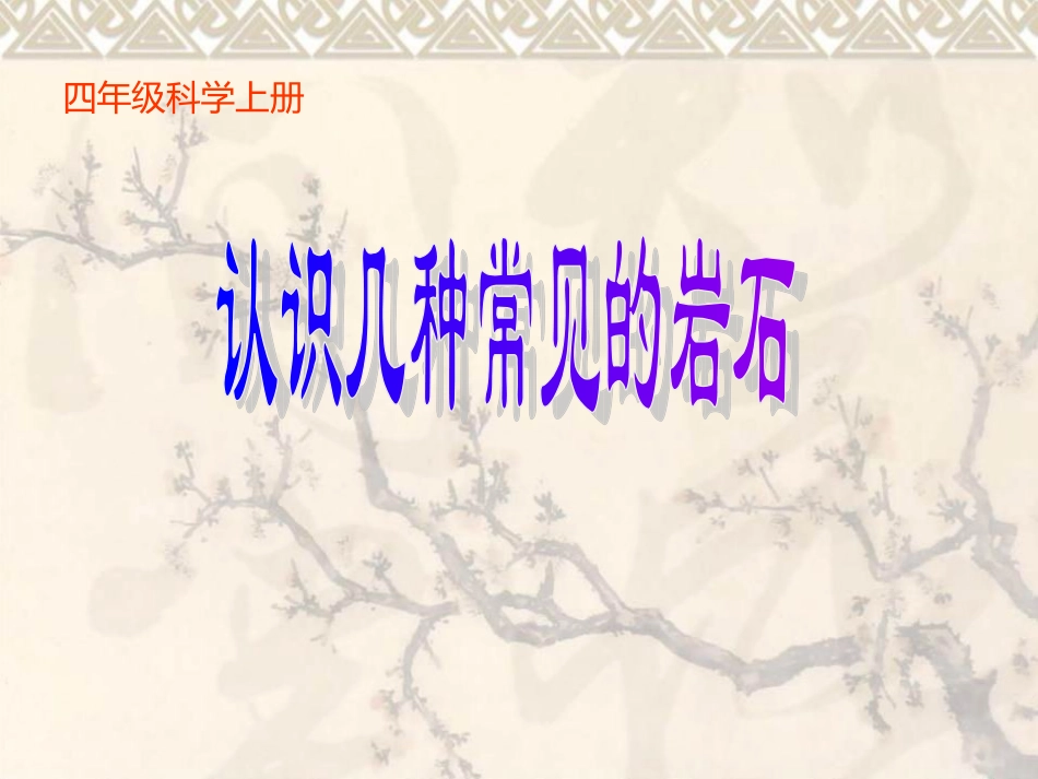 认识几种常见的岩石_第1页