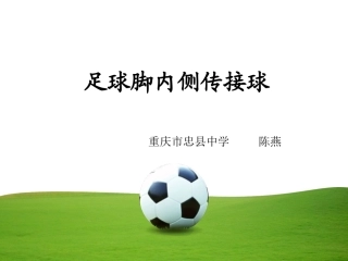 脚内侧传接球
