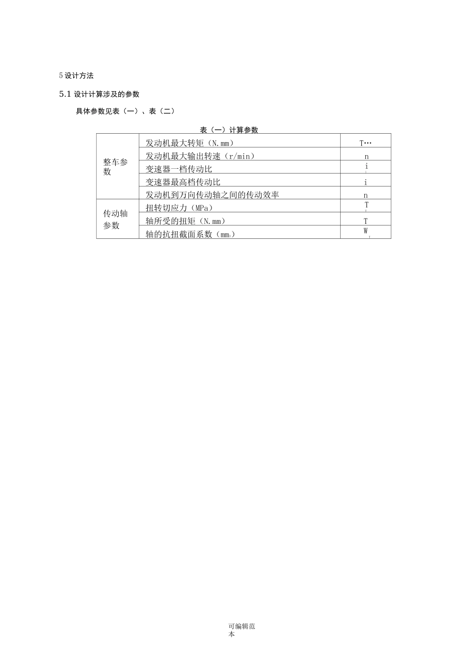 十字轴式万向节传动轴总成设计规范_第2页