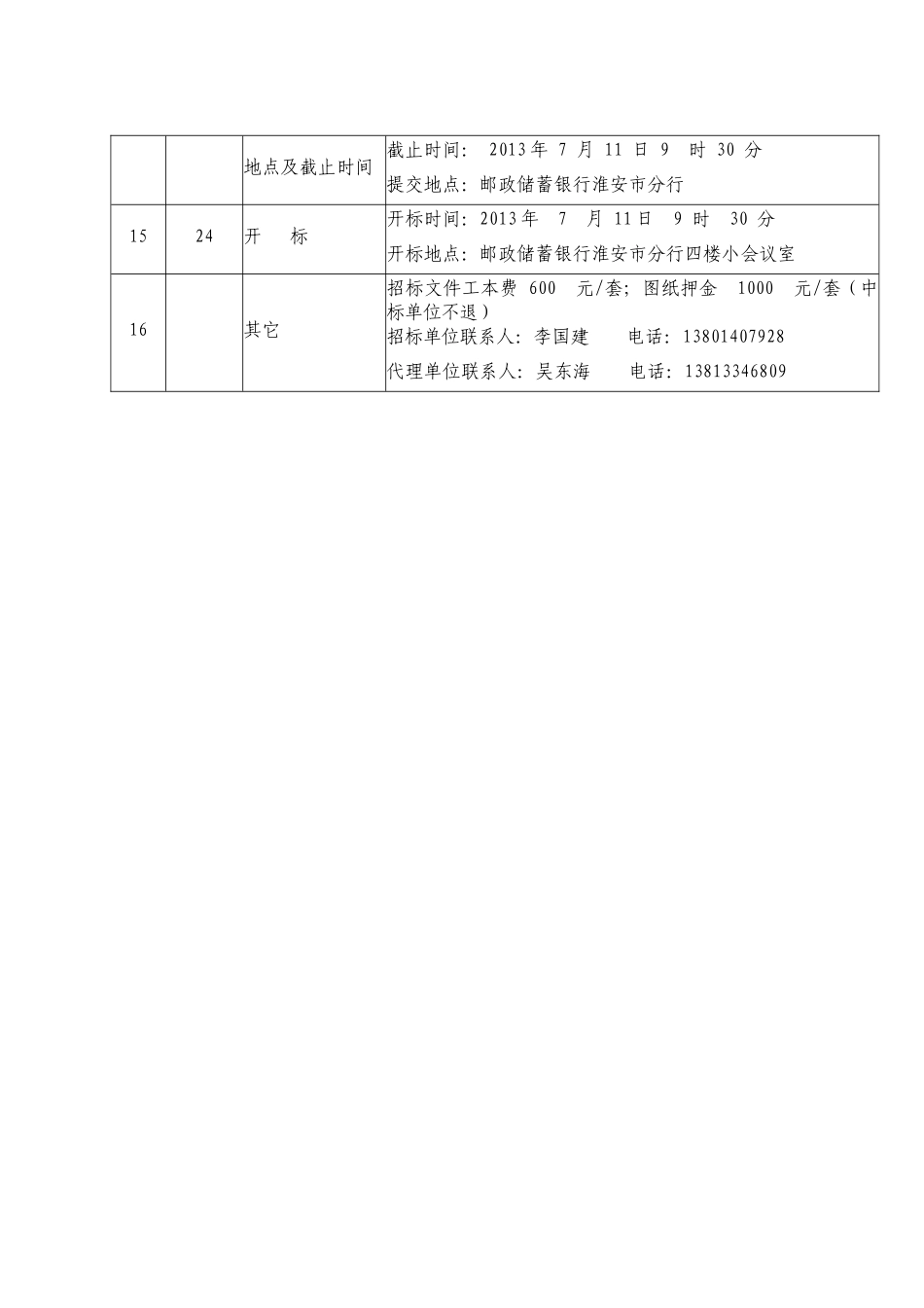 中国某银行淮安市分行新区装修_第3页