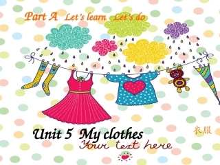 人教四下UNIT5ALet’slearn