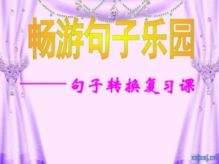 句子复习课件