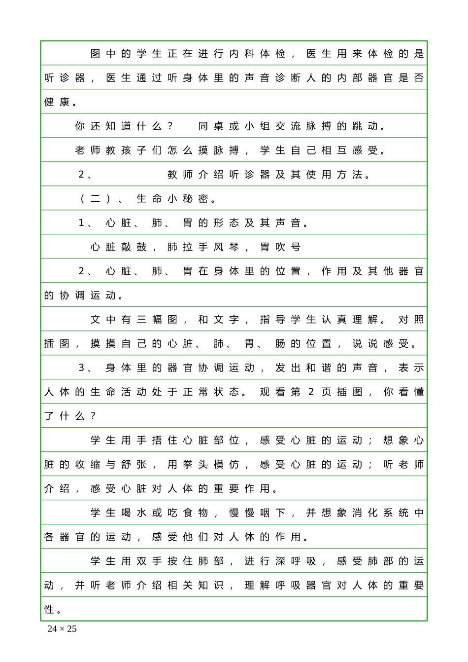 小学二年级下册《生命、生活与安全》计划及教案_第2页