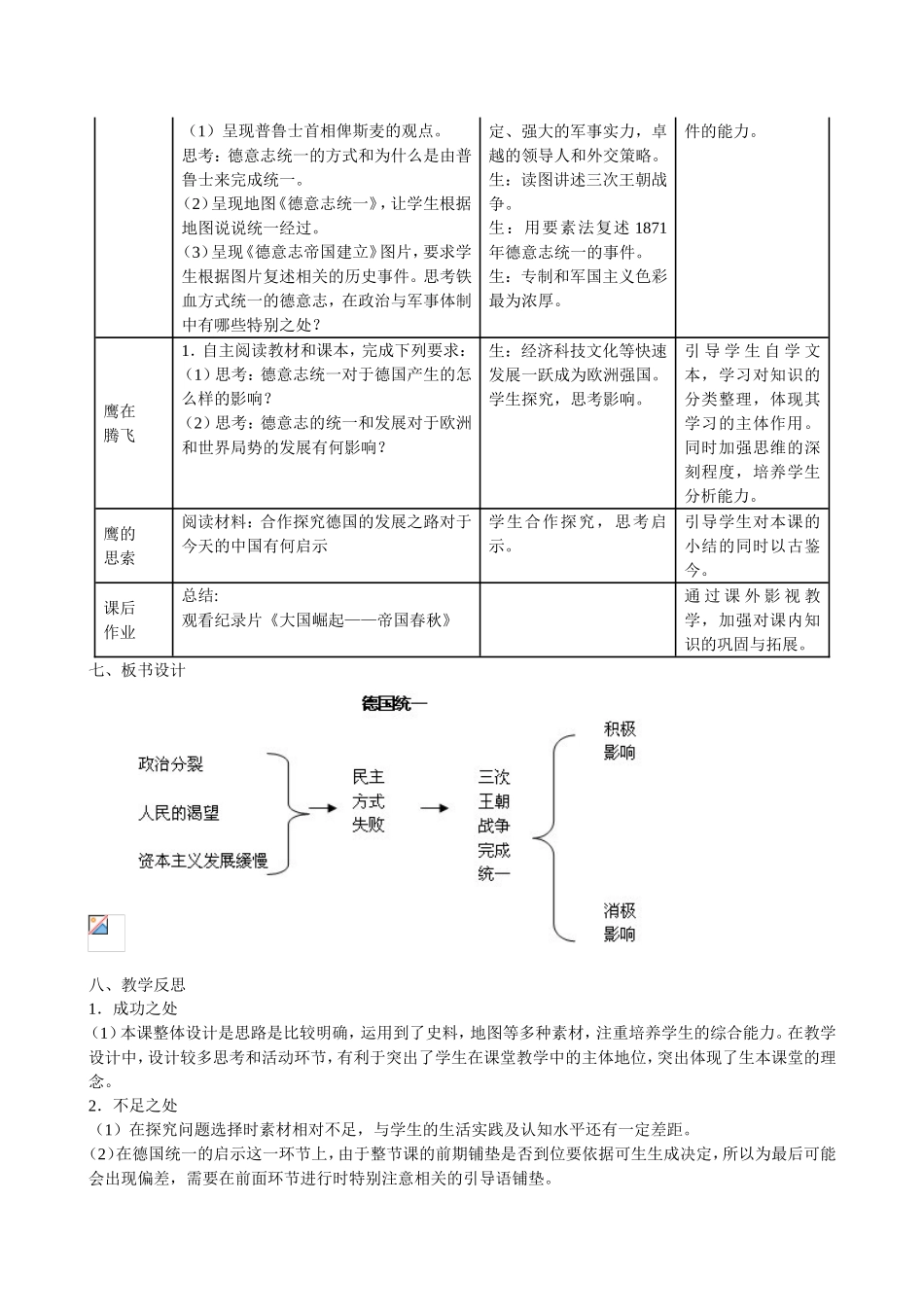 《德国统一》教学设计_第2页