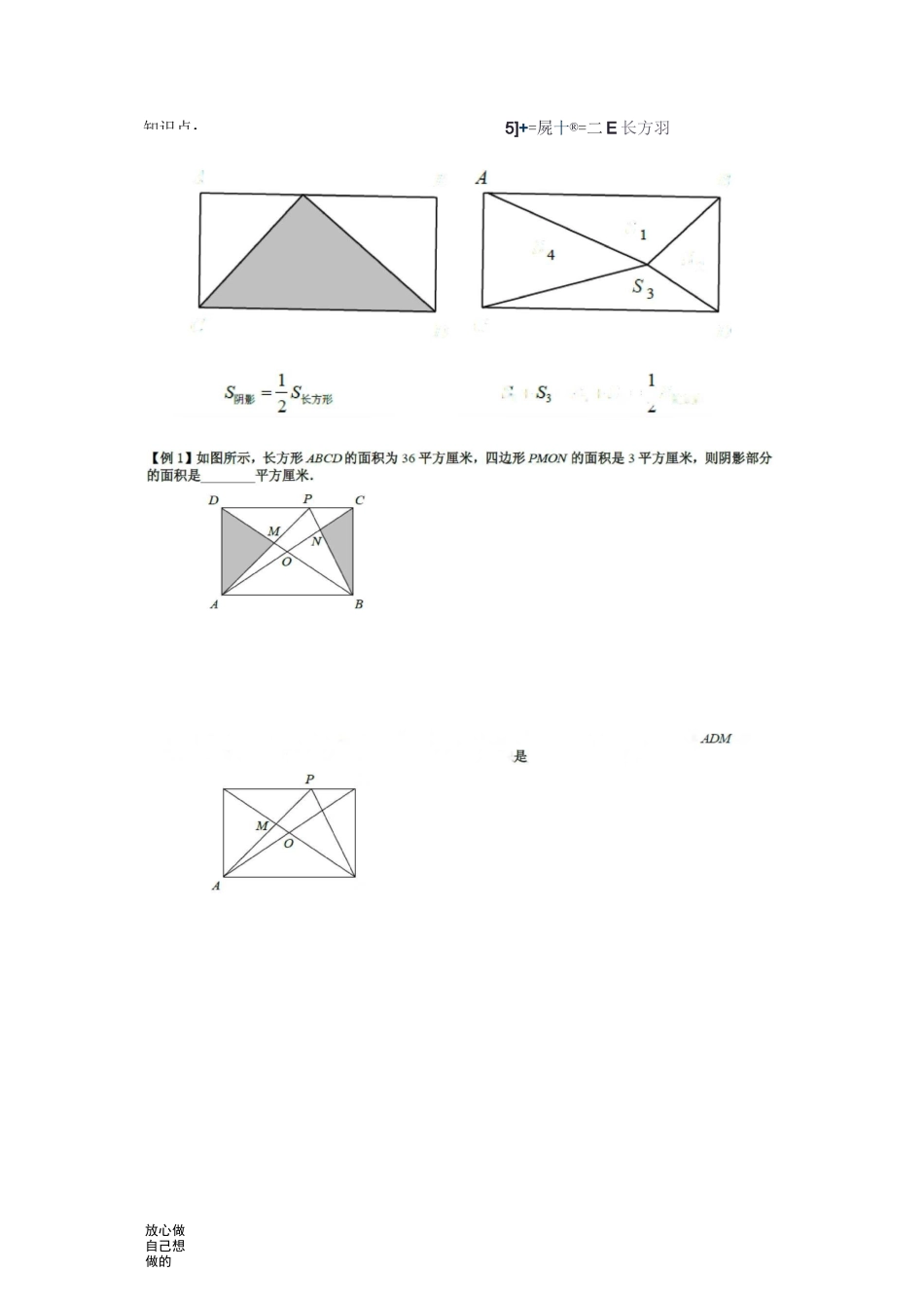 经典几何模型(一半模型)_第1页