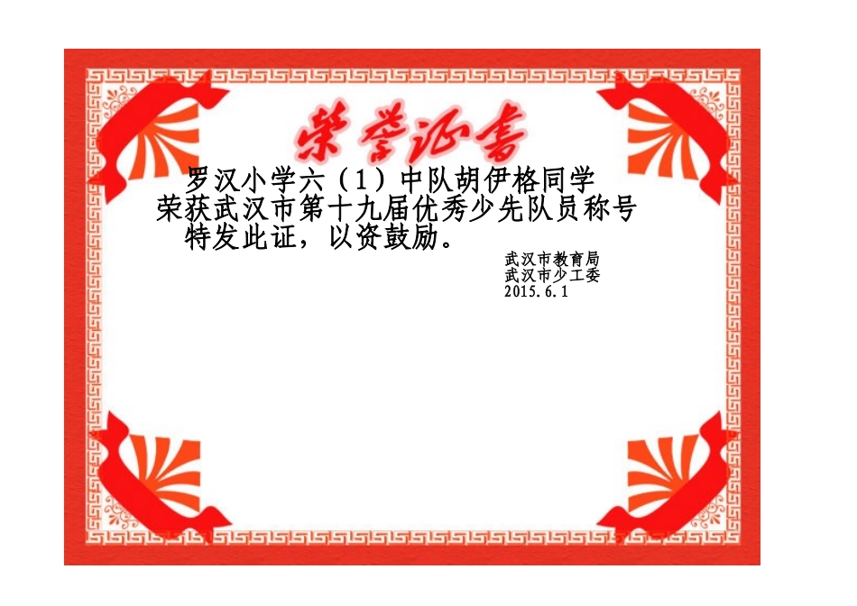 奖状证书模板_第2页